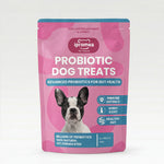 Ipromea Probiotic Dog Treats made with Australian kangaroo front of packaging