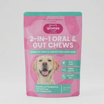 2 in 1 Oral & Gut Chews for Large Dogs (formerly Poochy Pegs)